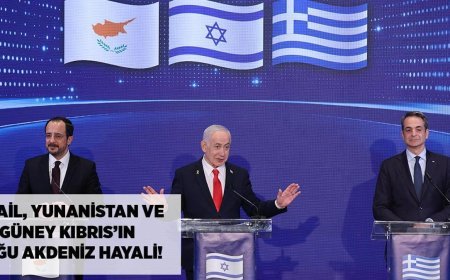 SON DAKİKA HABERLER: İsrail, Yunanistan ve Güney Kıbrıs'ın Doğu Akdeniz hayali! 'Türkiye'yi bypass eden rota, köşeye sıkıştıracağız'