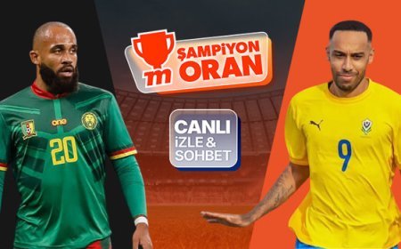 Lemina'lı Gabon, Kamerun karşısında! Afrika Uluslar Kupası'nın heyecanı canlı yayın, canlı sohbet, Şampiyon Oranlar ile Misli'de