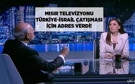 SON DAKİKA HABERLER: Mısır televizyonu Türkiye- İsrail çatışması için adres verdi!