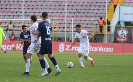 Boluspor ile Fethiyespor yenişemedi!