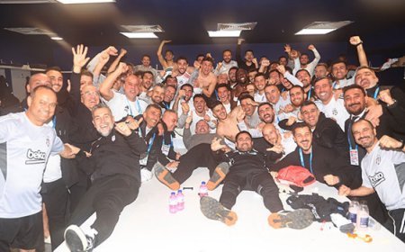 Fenerbahçe galibiyeti sonrası Beşiktaşlı futbolculardan Sergen Yalçın'a övgü!