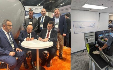 Döner kanat hava aracı simülatörleri için stratejik ortaklık