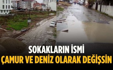 “Sokakların ismi çamur ve deniz olarak değişsin”