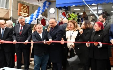 ÇERKEZKÖY’DE ENGELSİZ KAFE AÇILDI