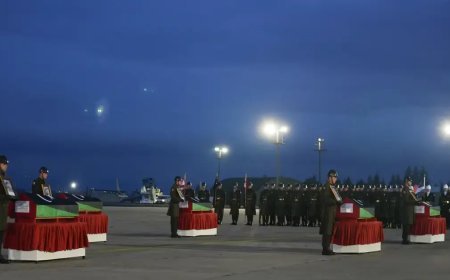 Ankara'daki jet kazası. Cenazeler Libya'ya gönderildi