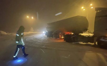 Bolu Dağı ağır tonajlı araçlara tekrar açıldı