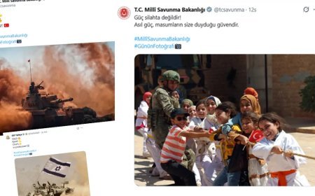 MSB'den İsrail'e fotoğraflı yanıt. "Güç silahta değil..."