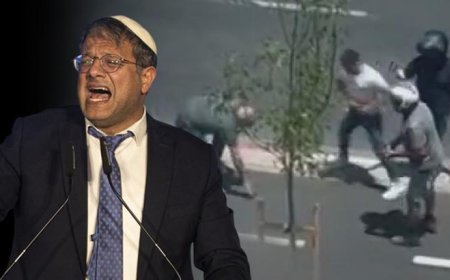 İsrail’de ortalık karıştı! Ben Gvir'i taş yağmuruna tuttular