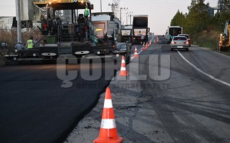 542,5 MİLYON TL’LİK DEV YATIRIMLA TEKİRDAĞ’IN YOLLARI GELECEĞE HAZIR!