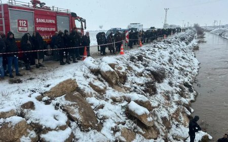 Şanlıurfa'da otomobil sulama kanalına düştü. Acı haber geldi