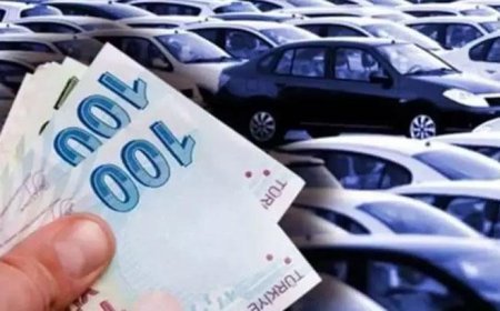 Motorlu Taşıtlar Vergisi'nde (MTV) artış oranı belli oldu