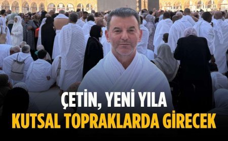Çetin, yeni yıla kutsal topraklarda girecek