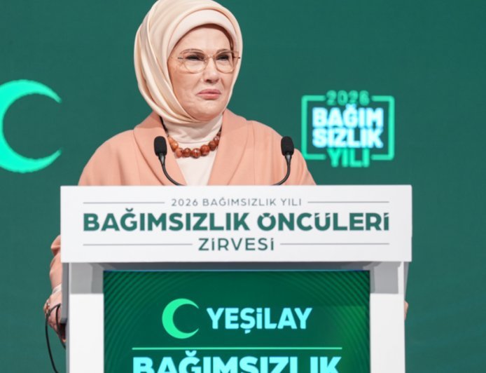 Emine Erdoğan: 2026'yı 'Bağımsızlık Yılı' ilan ediyoruz