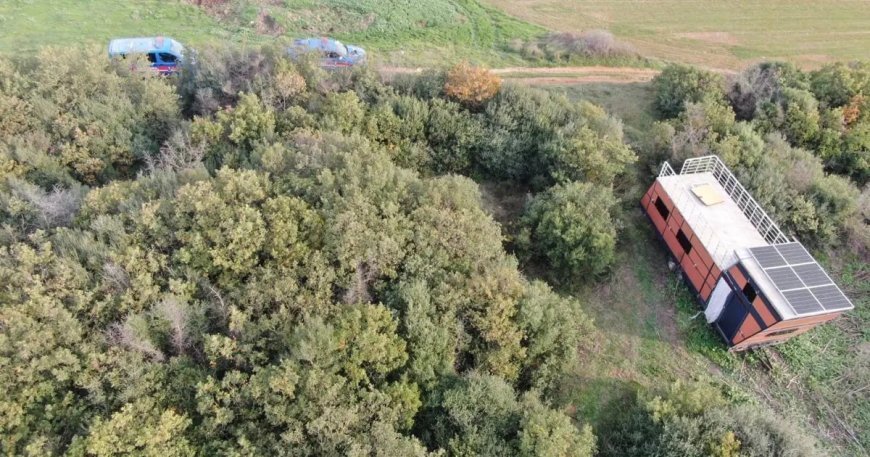 Bursa'da 1 milyon 200 bin liralık tiny house'u çaldılar
