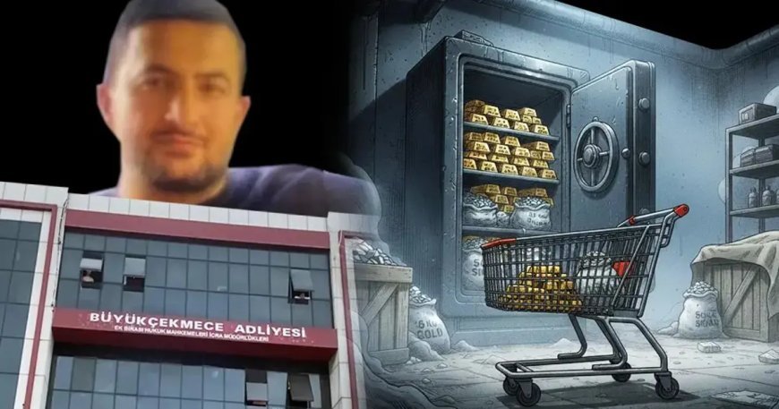 Adliyede market arabasıyla soygun. Altın dolu kasaya nasıl ulaştı?