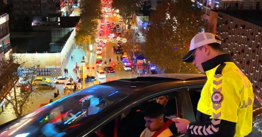 Bağdat Caddesi'ni birbirine katanlara drone sürprizi