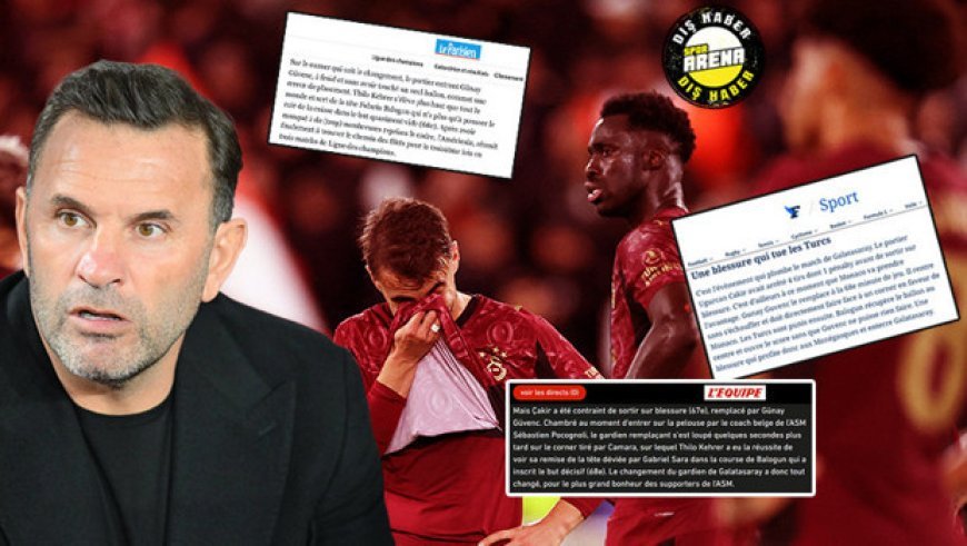 Galatasaray'ın Monaco mağlubiyeti Fransız basınında: 'Türkleri öldüren yara!'