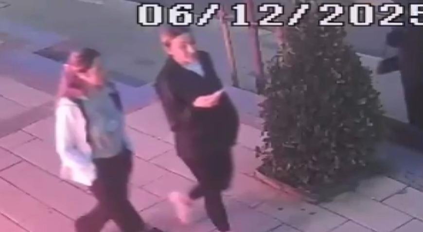 Güllü’nün kızı ve arkadaşının yakalanmadan önceki görüntüleri ortaya çıktı