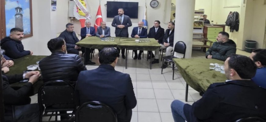 MHP TEKİRDAĞ İL BAŞKANI ŞİRİN, ÇERKEZKÖY’DE DERNEKLERİ ZİYARET ETTİ