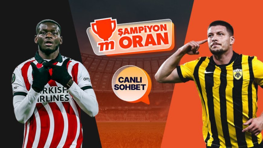 Samsunspor, ilk 8'i garantilemek için AEK karşısında! Maçın heyecanı canlı sohbet ve Şampiyon Oranlar ile Misli'de