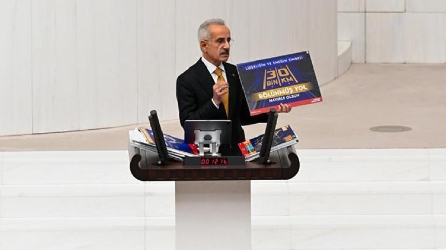 Bölünmüş yol ağı 30 bin 14 kilometreye ulaştı