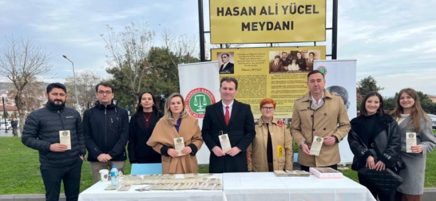 TEKİRDAĞ BAROSU ÜYELERİ VATANDAŞLARLA BULUŞTU