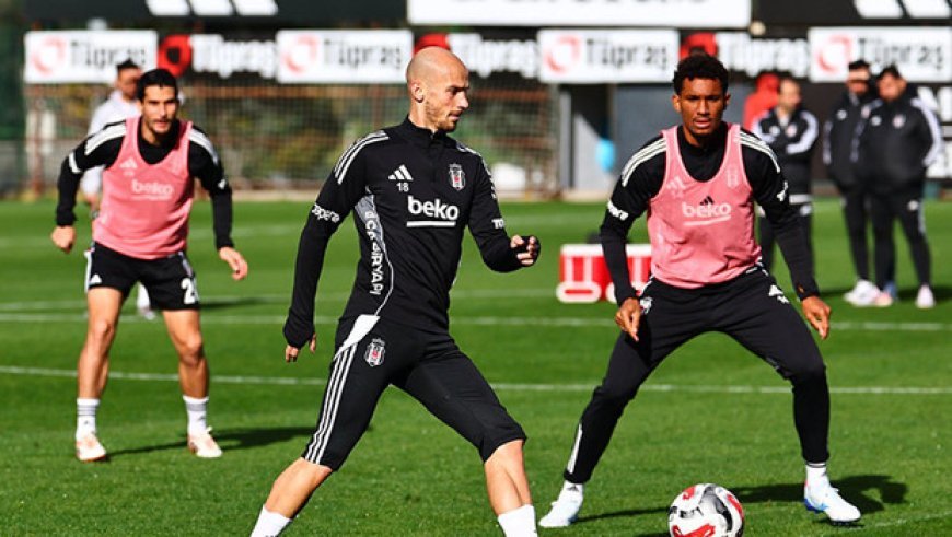 Beşiktaş, Trabzonspor maçının hazırlıklarına devam etti