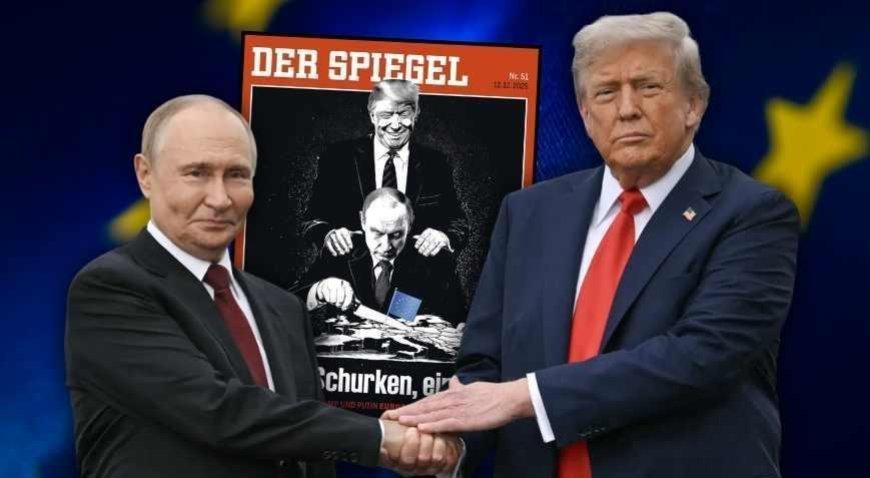 Alman dergisinden 'Trump-Putin Avrupa'ya saldırıyor' kapağı: İki kötü adam, tek hedef