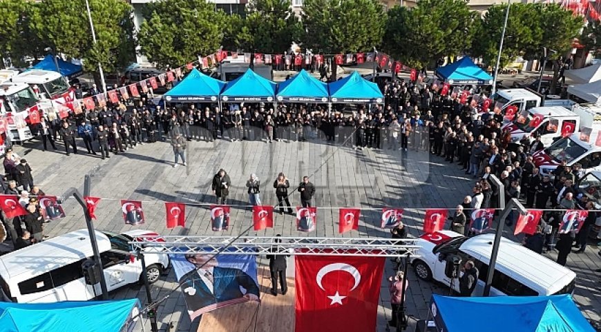 Saray Belediyesi araç filosunu güçlendirdi