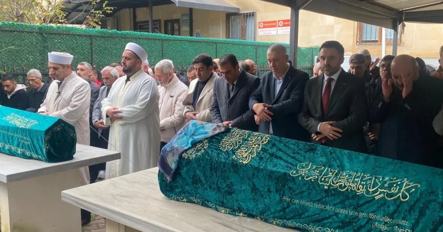 Pendik'teki yangında ölen 3 çocuğun cenazesi toprağa verildi