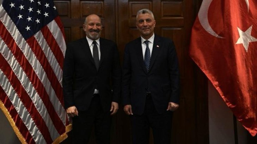 Ticaret Bakanı Bolat, ABD Ticaret Bakanı Lutnick ile görüştü