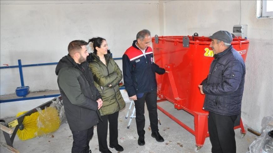 Kars'ta 40 aile devlet desteğiyle hayvancılık işletmesi kurdu