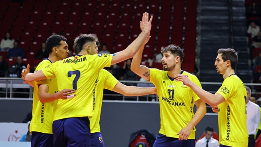 Fenerbahçe Medicana set vermeden kazandı!