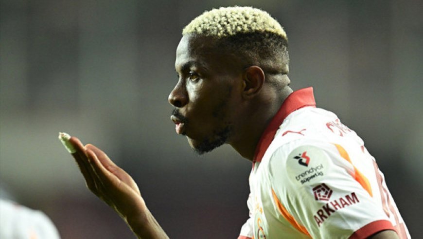 Galatasaray'da Victor Osimhen cezalı duruma düştü!