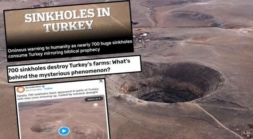 SON DAKİKA HABERLER: 'Gizemli fenomen' diyerek yazdılar! Konya'daki obruklar dünya basınında