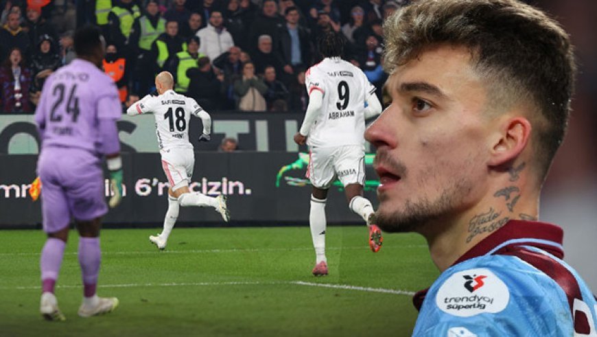 Trabzonspor'da Ernest Muçi, Beşiktaş'ta Cerny parladı: Seri bu maçta da devam etti!