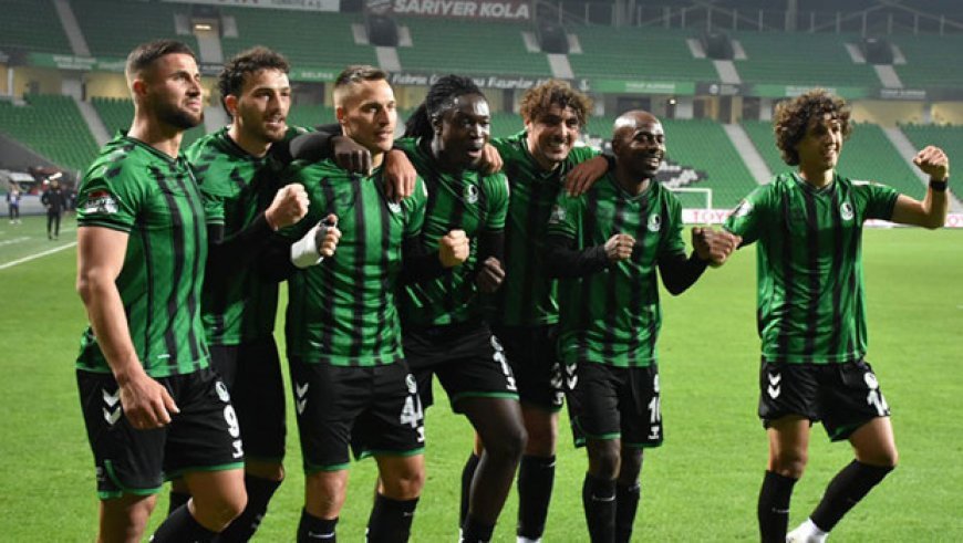 Sakaryaspor, evinde 3 golle kazandı!