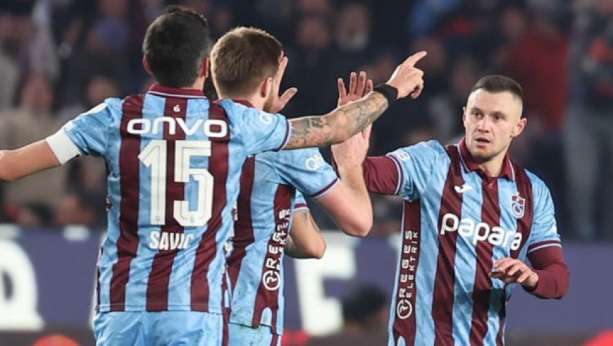 Zubkov’un istikrarlı performansı Trabzonspor hücumuna güç katıyor