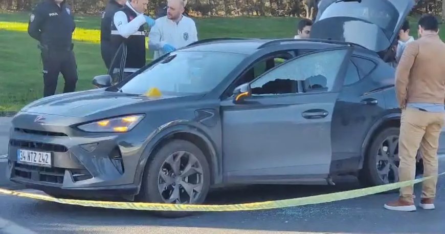 Bakırköy'de silahlı saldırı. Otomobilinde vurulup öldürüldü