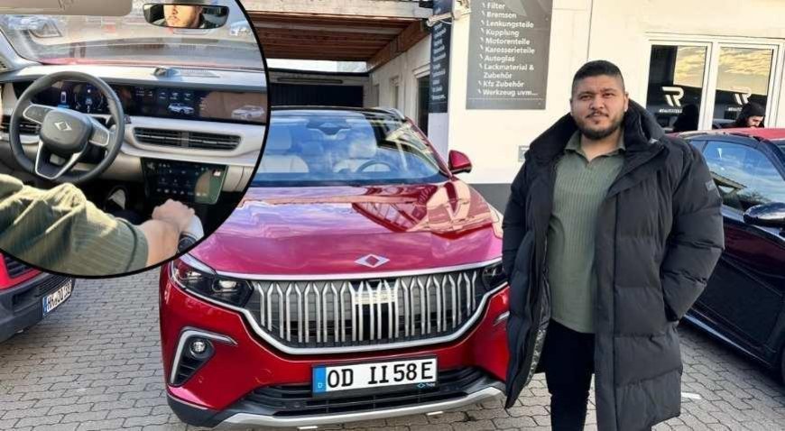 TOGG Avrupa'da yollarda! İlk teslimat Almanya'da gerçekleşti