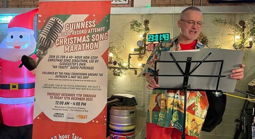 Tam 42 saat boyunca aralıksız şarkı söyledi! 'Tek bir amacım vardı'