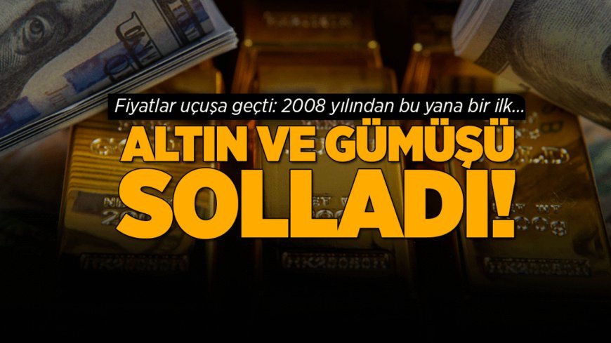 2 yatırım aracı altın ve gümüşü solladı! 2008 yılından bu yana bir ilk...