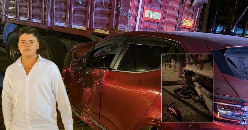 Uygulamadan kaçan alkollü sürücünün çarptığı 17 yaşındaki genç öldü