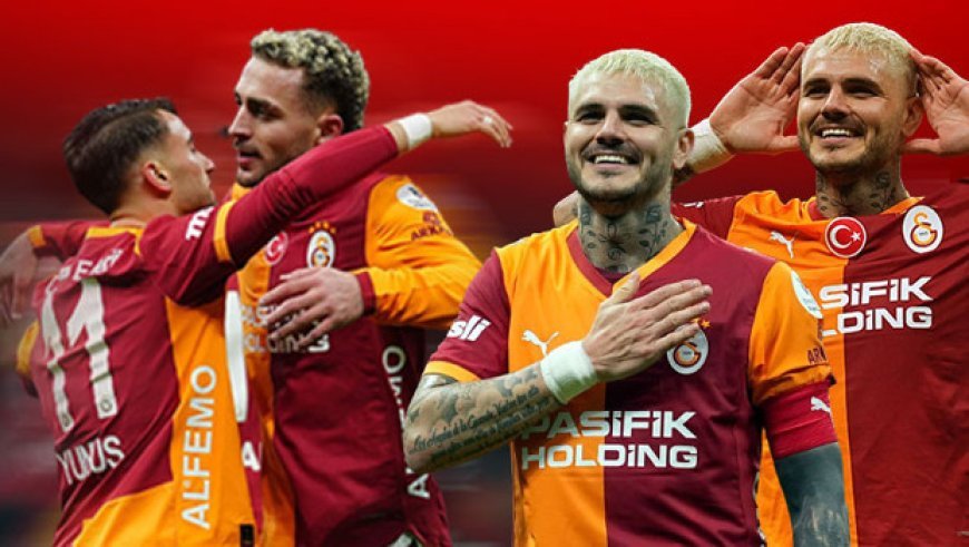 Galatasaray'da Mauro Icardi'nin tarihi gecesi: Hagi'yi solladı! Yunus Akgün ve Barış Alper'den asist krallığına damga
