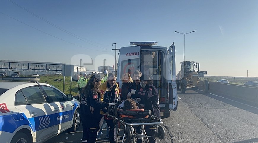 Tekirdağ’da feci kaza: 5 yaralı