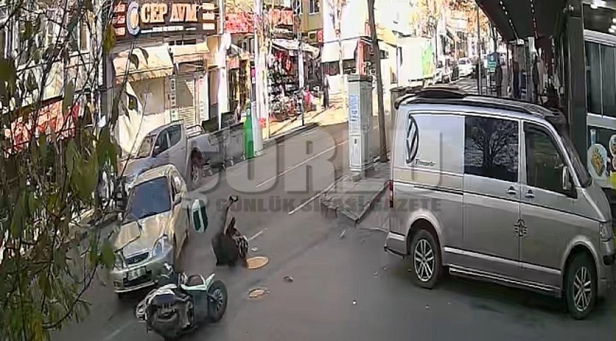 Çorlu'da otomobille motosiklet kafa kafaya çarpıştı: 1 yaralı