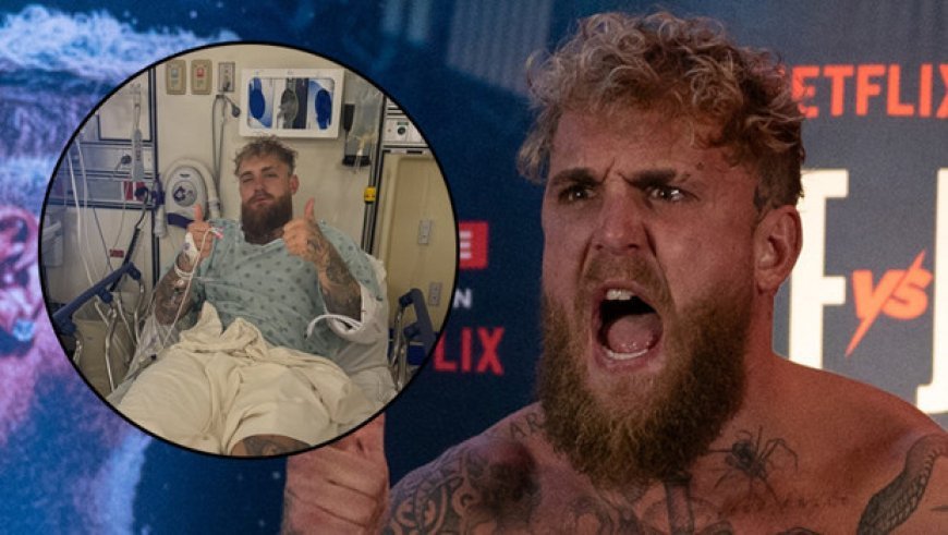 Çenesi kırılan Jake Paul'dan açıklama! '7 gün boyunca sıvı tüketmem gerekiyor'