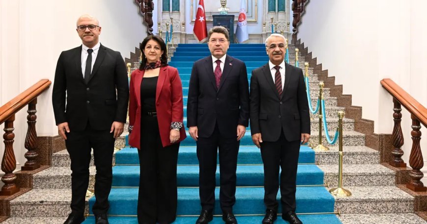DEM Parti heyeti Adalet Bakanı'nı ziyaret etti