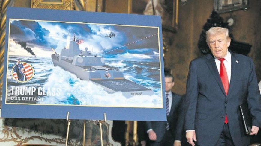 ‘Altın Filo’ya ‘Trump sınıfı’ savaş gemisi