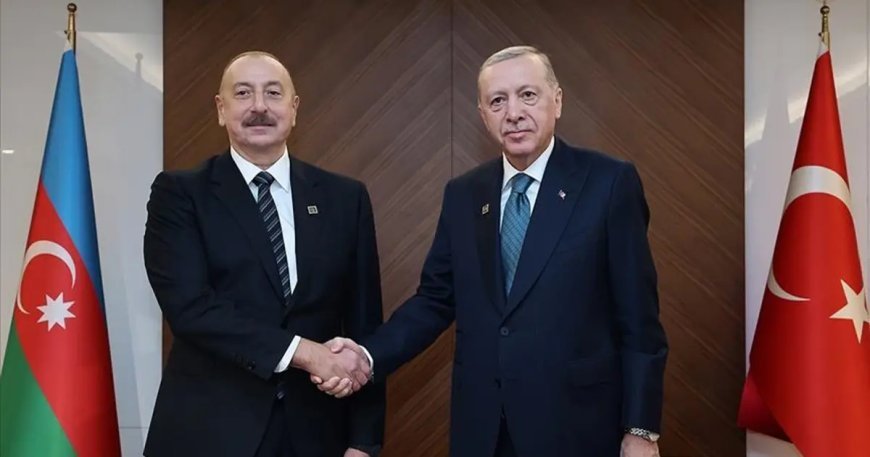 Cumhurbaşkanı Erdoğan, Azerbaycan Cumhurbaşkanı Aliyev ile görüştü